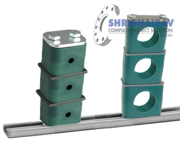 Mounting Rail Pipe Clamps