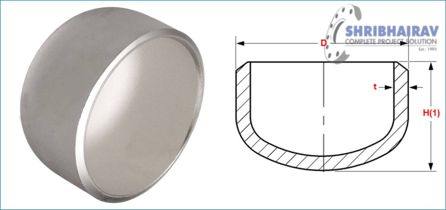 ASME-b16.9 Buttweld End Pipe Cap