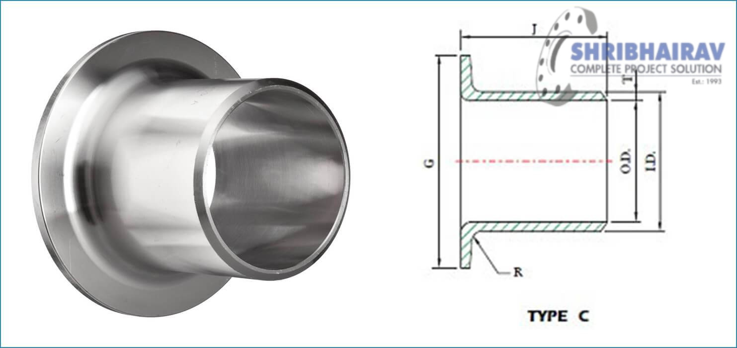 ASME-b16.9 Buttweld Short Stub End