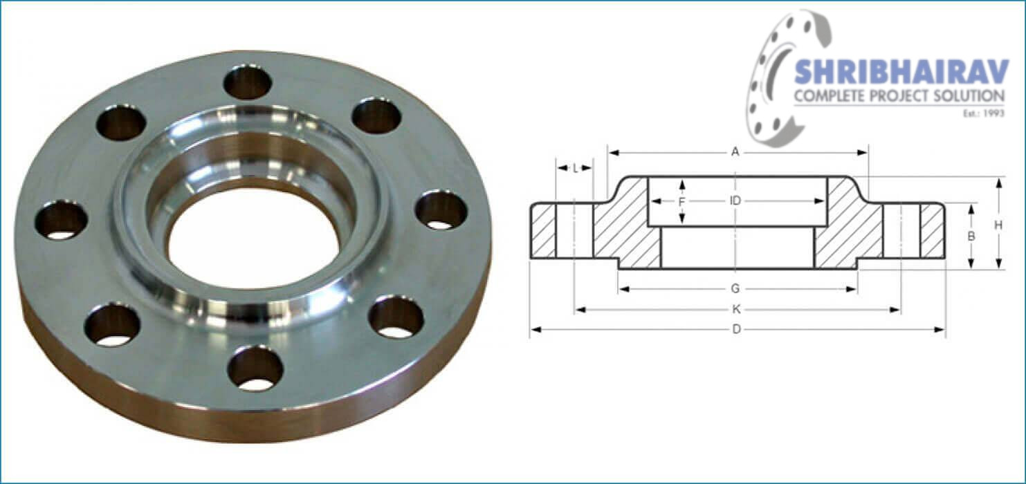 ASTM B160 Nickel Alloy 200 / 201 Socket Weld Flanges
