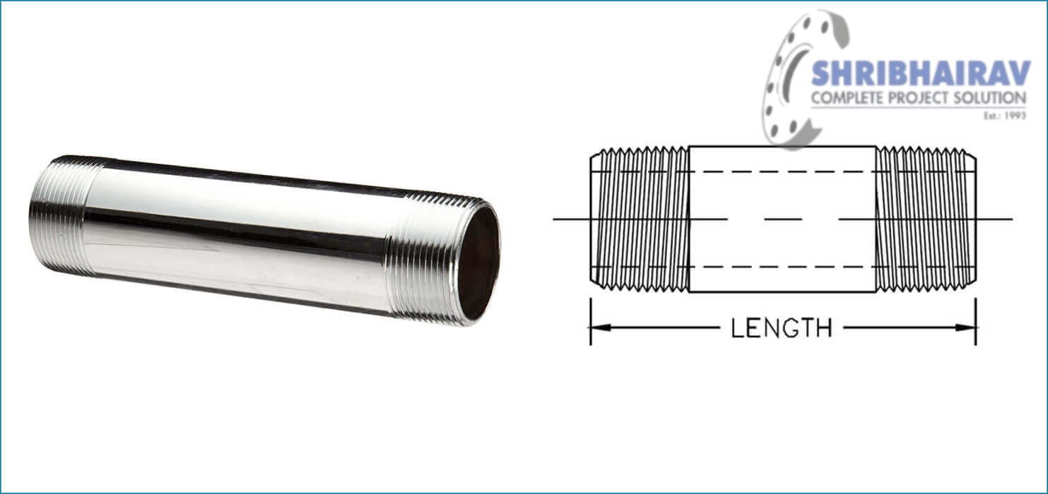 ASME B16.11 Threaded / Screwed Pipe Nipple