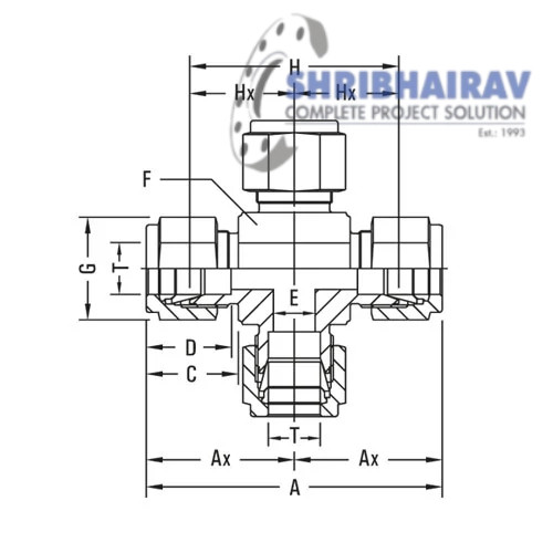 Union Cross Fittings